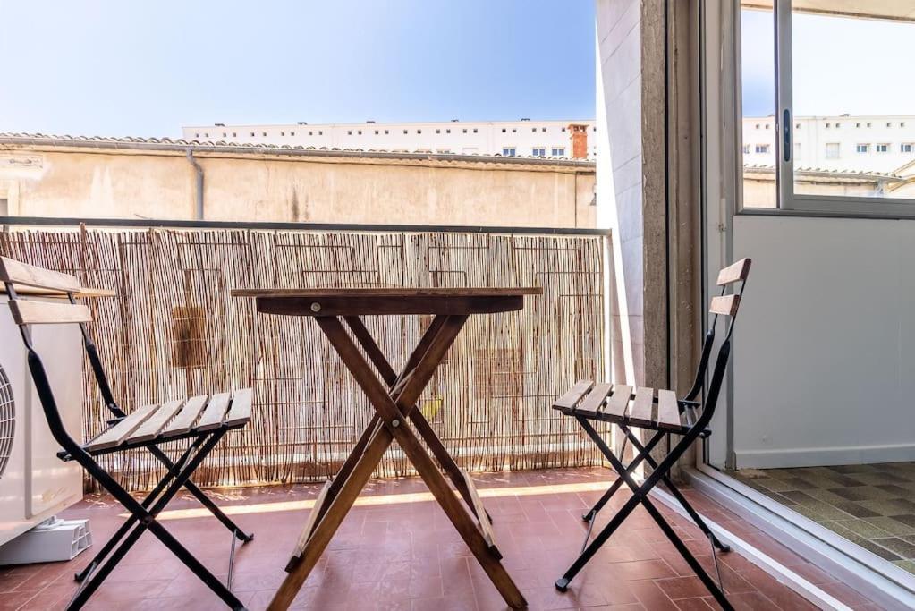 Le Meyrueis, T3, Clim, Terrasse, Centre Ville Montpellier Exterior foto